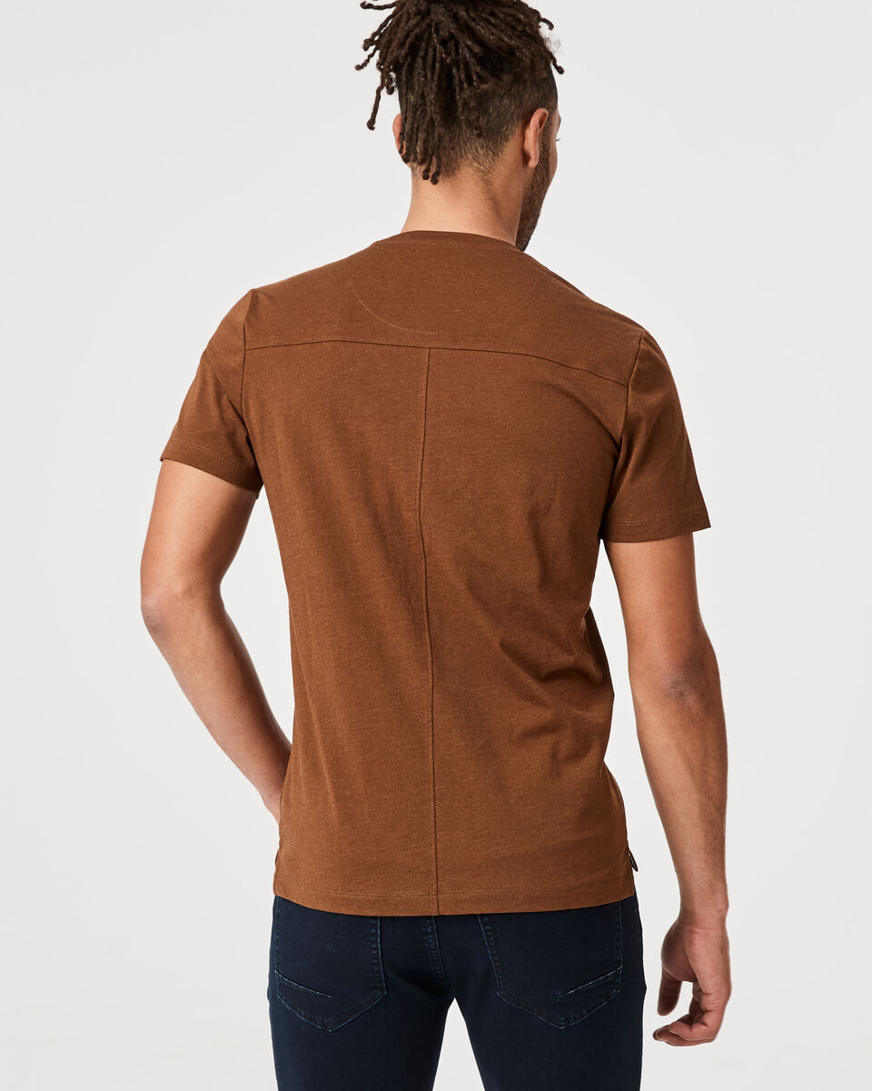 Cortee T-Shirt, Brown Marle, hi-res